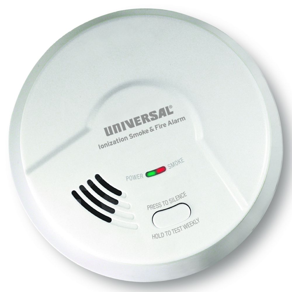 Universal Security Instruments 2975 Battery-Operated Ionization Smoke and Fire Alarm