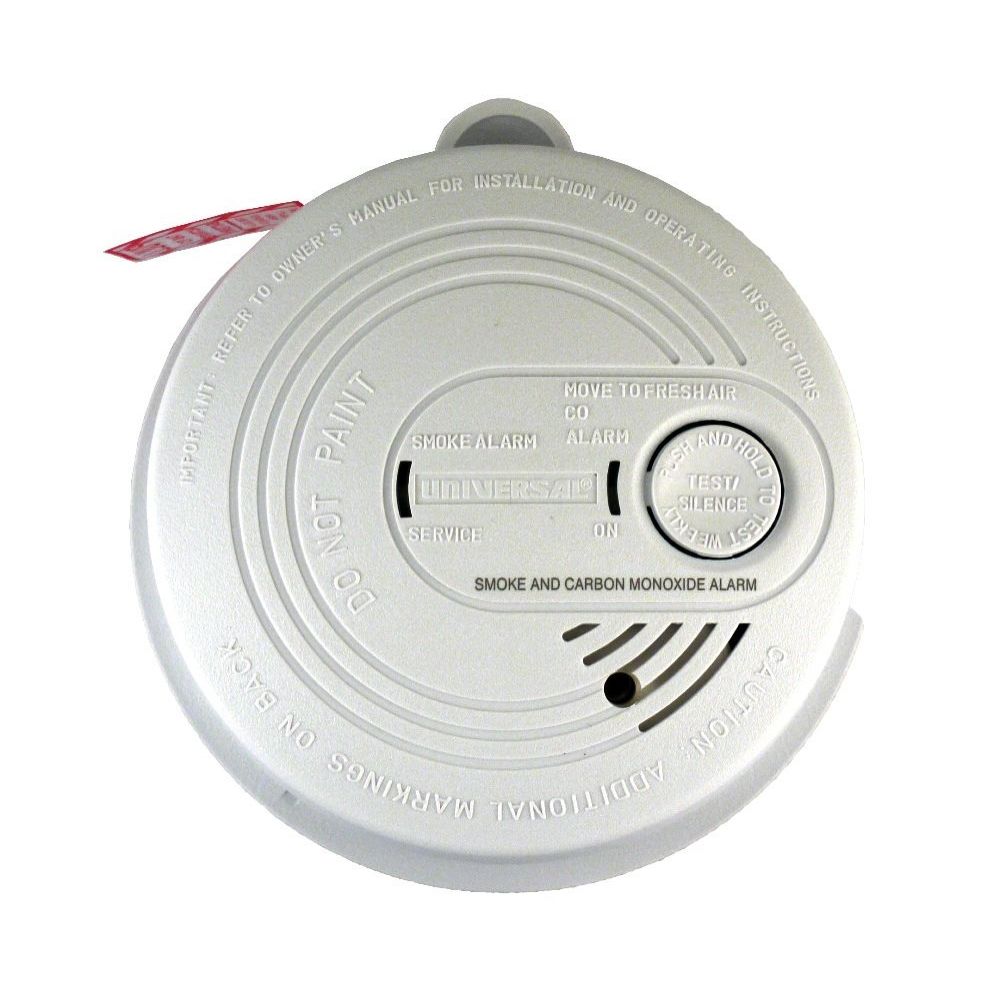 Universal Security Instruments CD-9795 120-Volt AC/DC Wired-In Combination Smoke and Carbon Monoxide Alarm