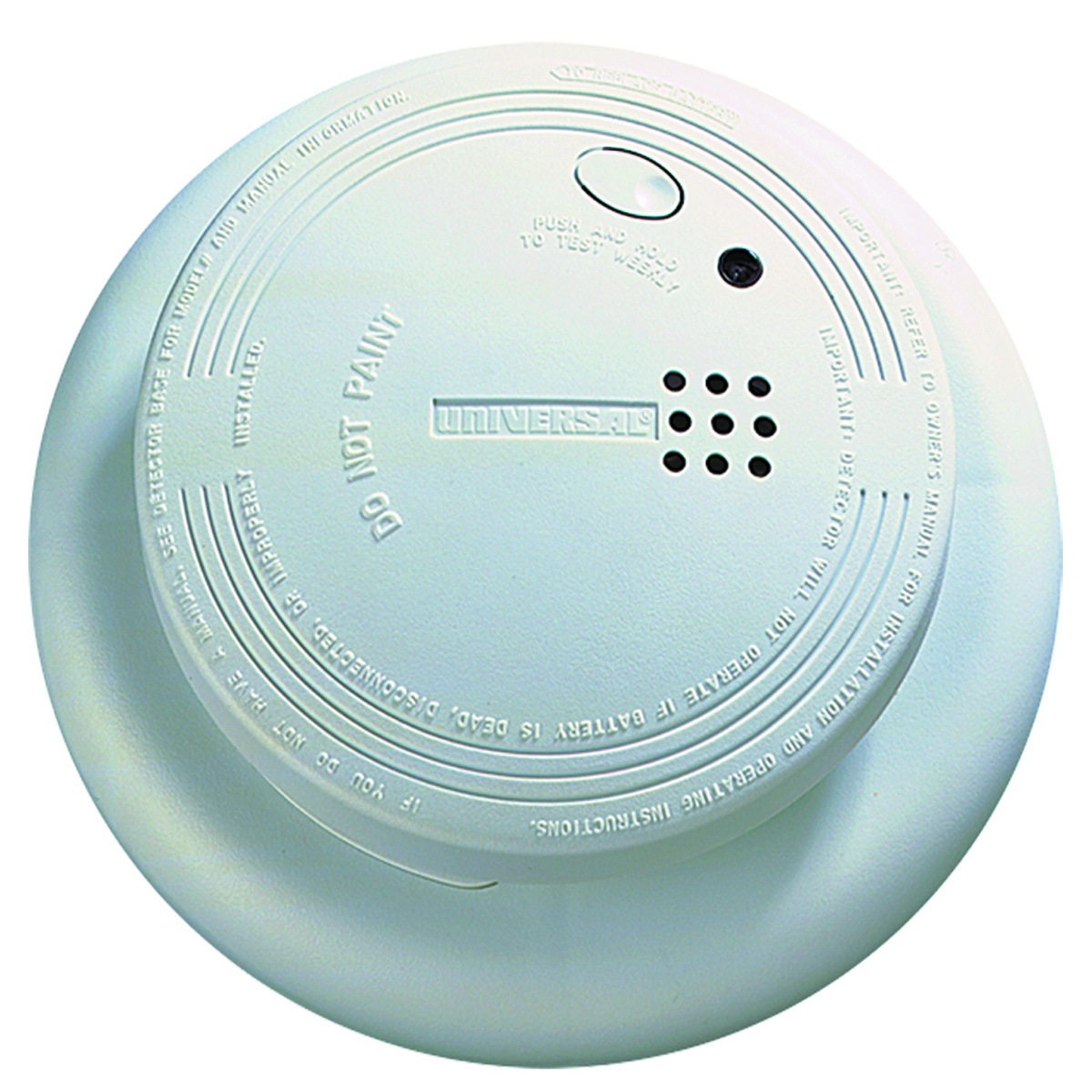Universal Security Instruments SS‑901‑LR Battery Operated Photoelectric Smoke and Fire Alarm