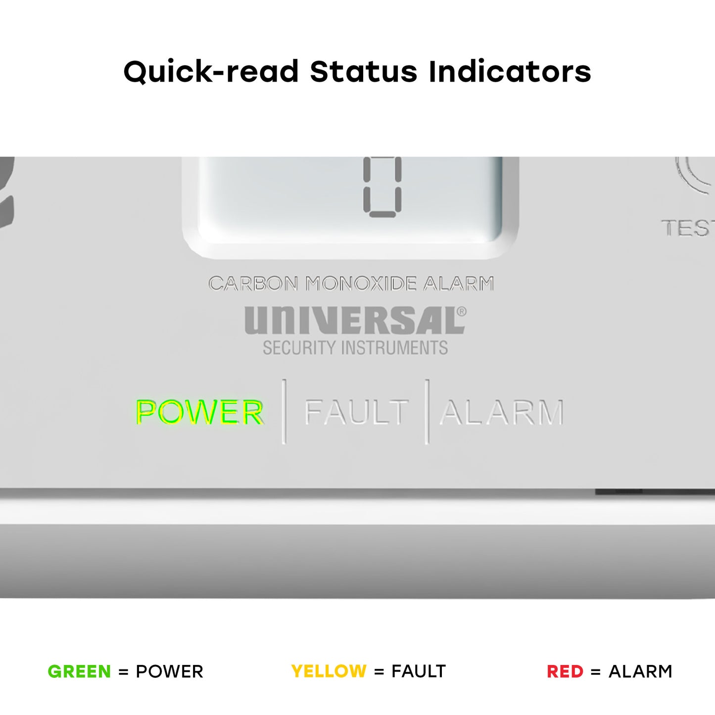 Battery Carbon Monoxide Alarm