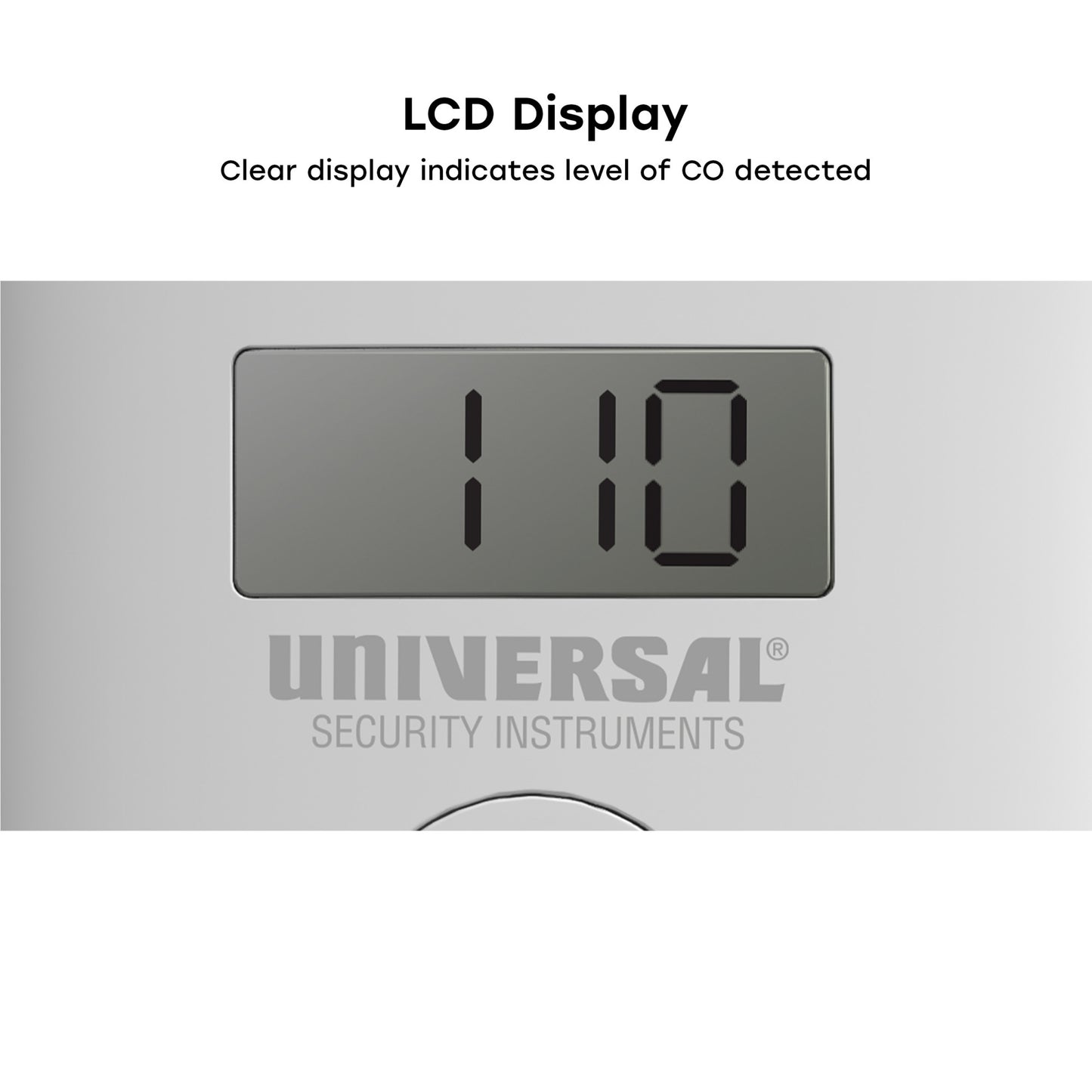 Plug-in Carbon Monoxide Alarm with Battery Backup