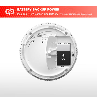 Battery Smoke & Fire Alarm