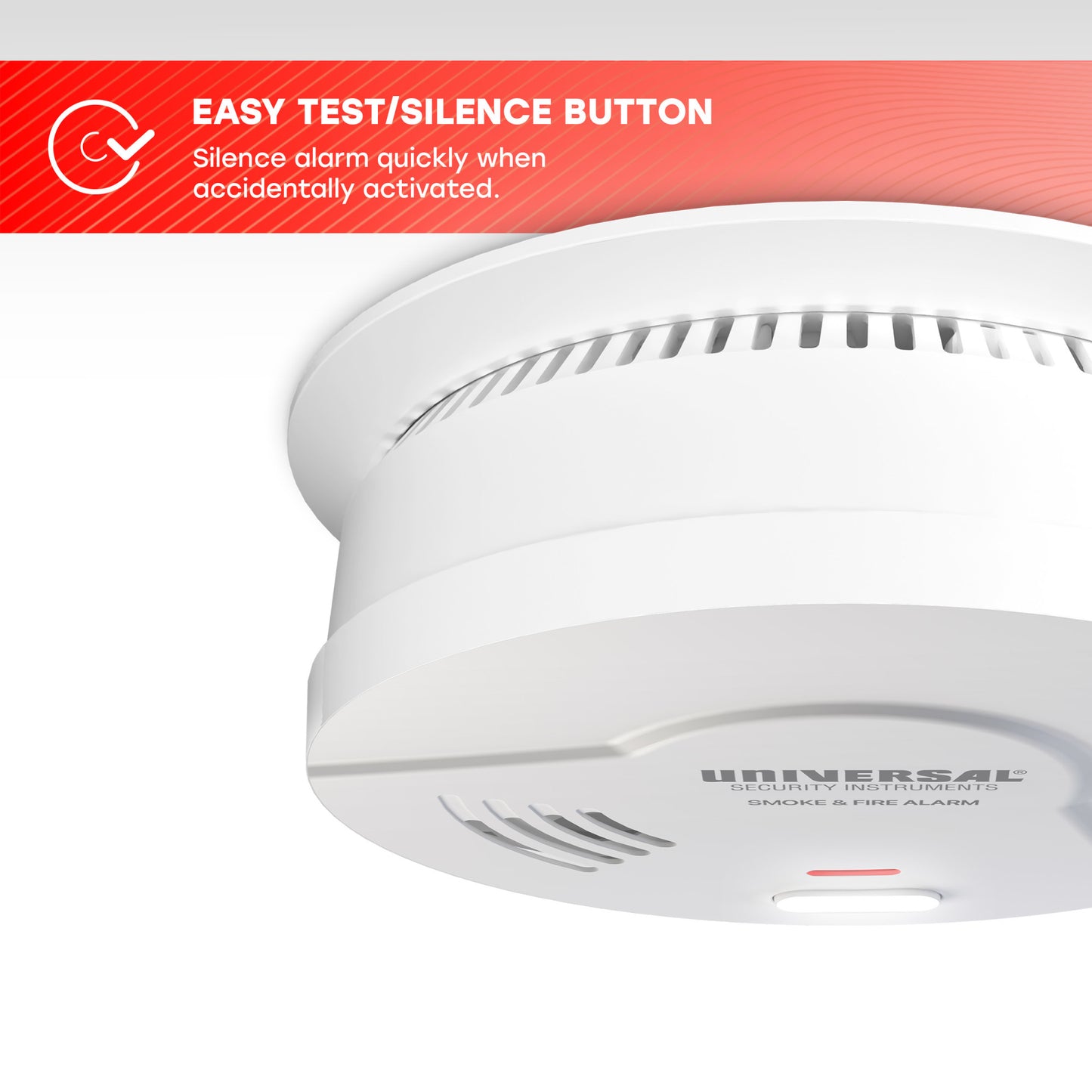 Pro-Pack 10-Year Battery Smoke & Fire Alarm (3-Pack)