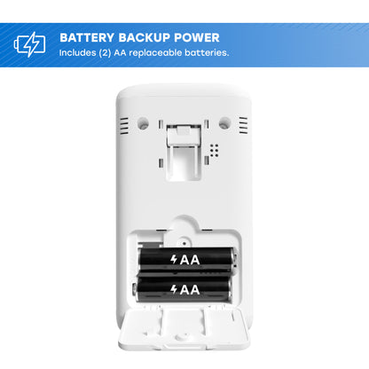 Plug-in Carbon Monoxide Alarm with Battery Backup