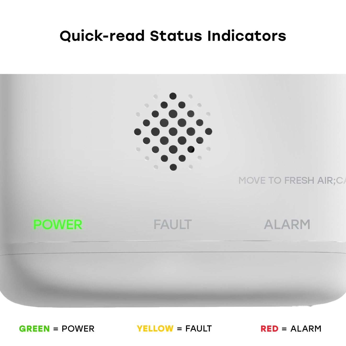 Plug-in Carbon Monoxide Alarm with Battery Backup