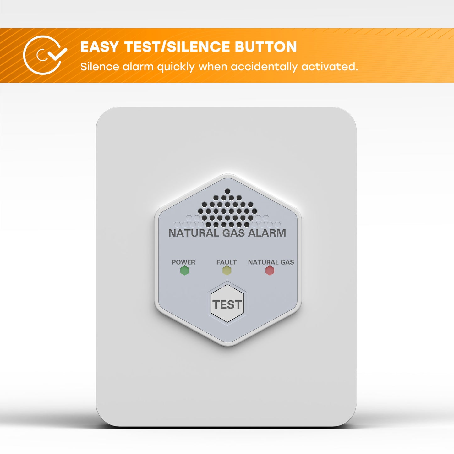 10-Year Battery Natural Gas Alarm