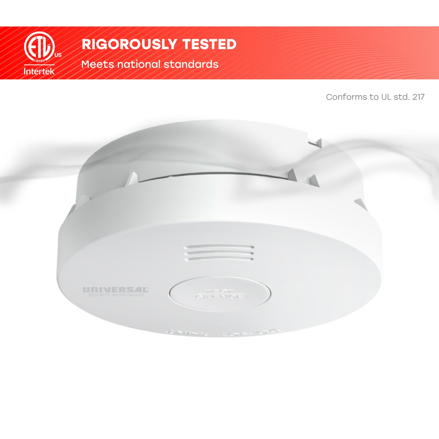 10-Year Battery Smoke & Fire Alarm