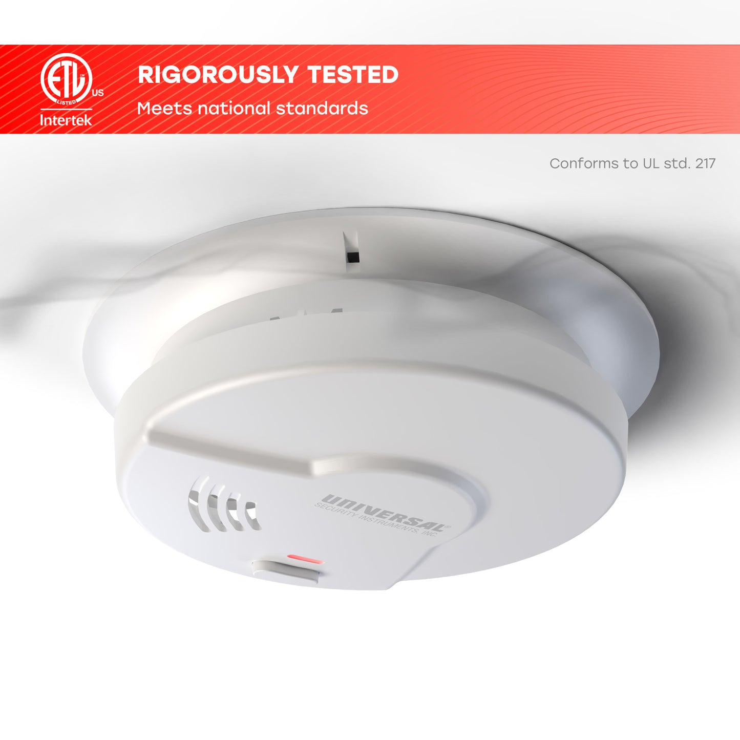 Hardwire Smoke & Fire Alarm with 10-Year Battery Backup