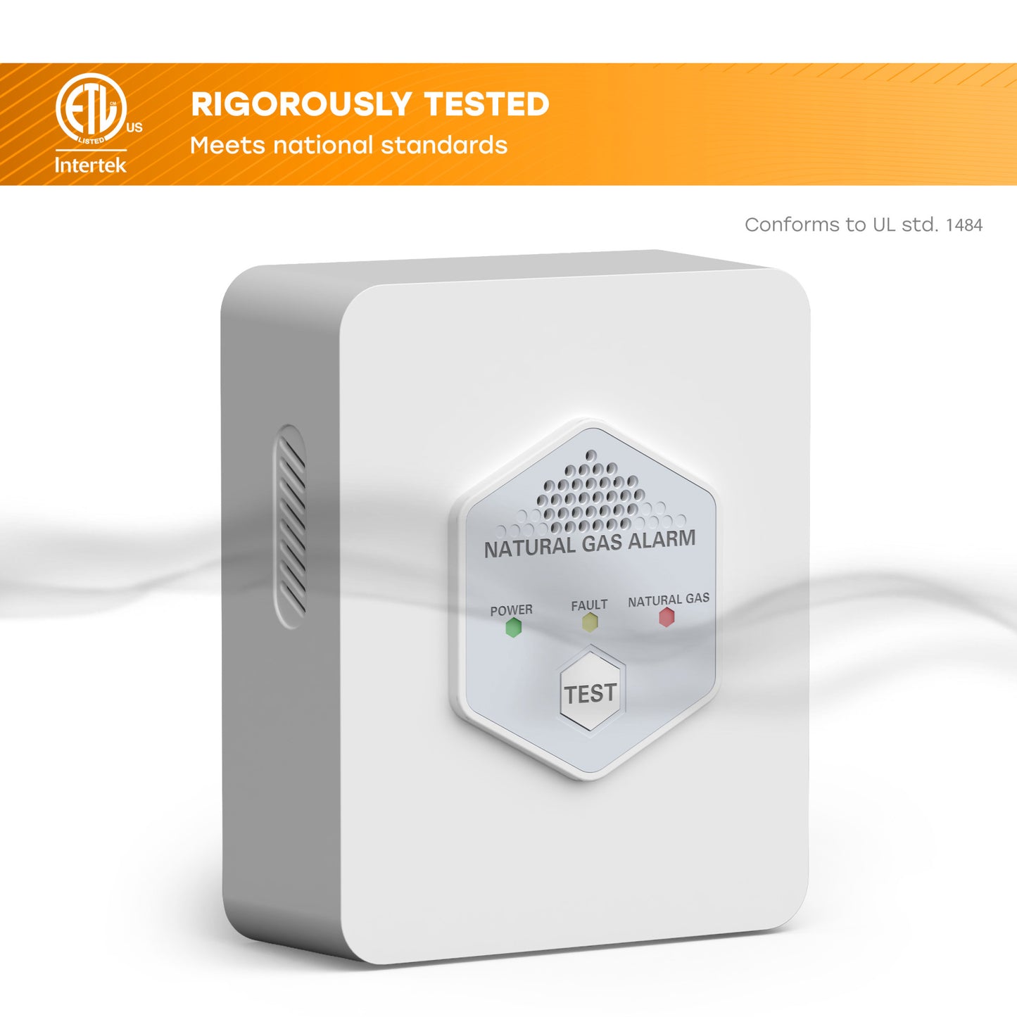 10-Year Battery Natural Gas Alarm