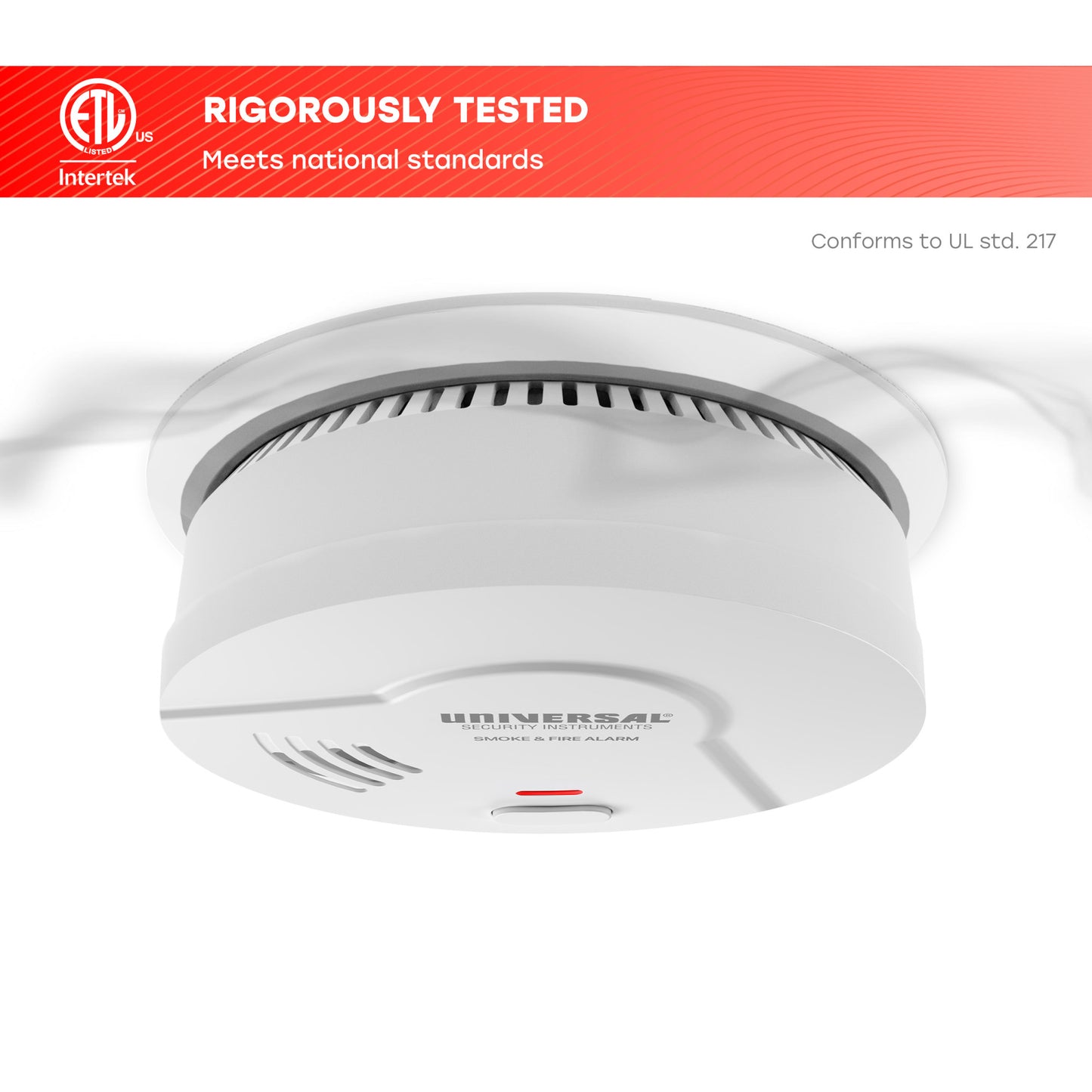 10-Year Battery Smoke & Fire Alarm