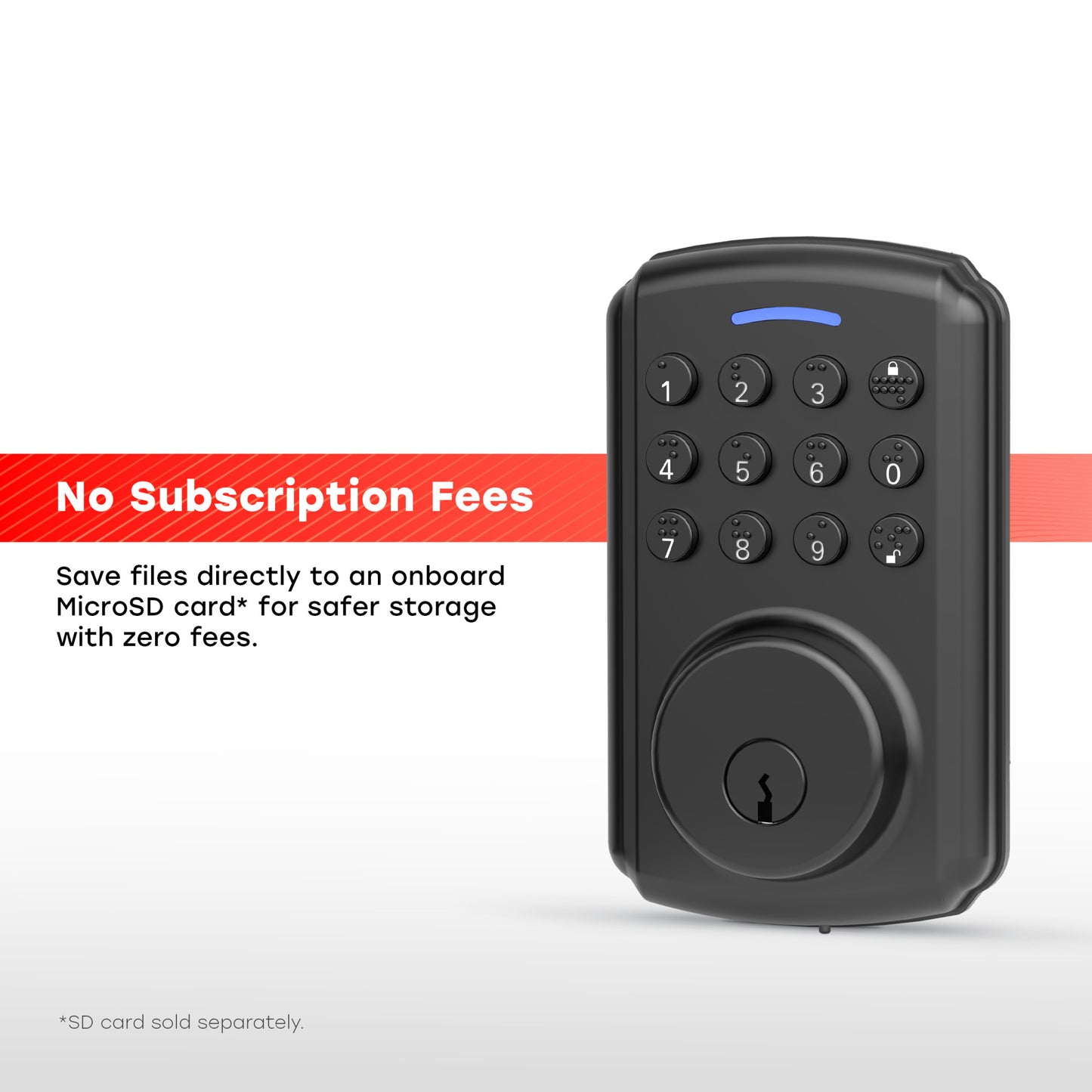 Smart Button Door Lock