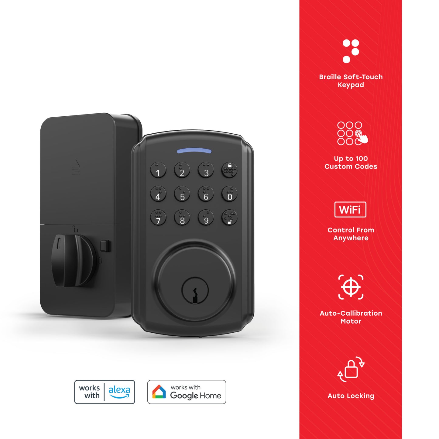 Smart Button Door Lock