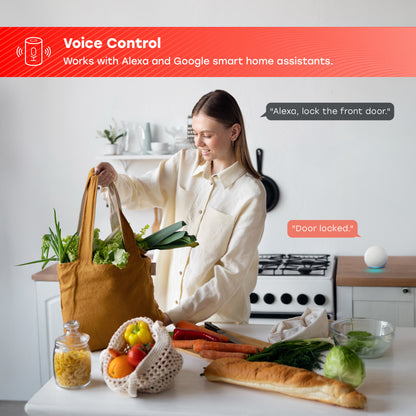 Smart Door Lock with HD Video Doorbell