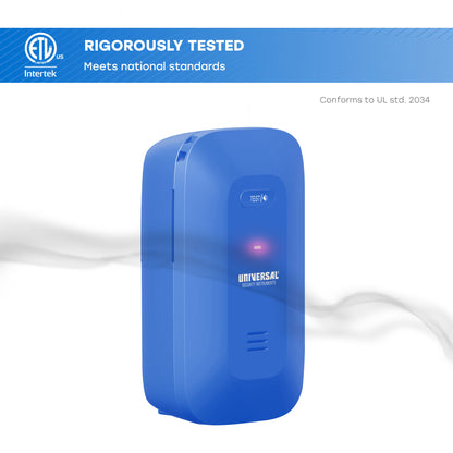 Portable Travel Carbon Monoxide Alarm Plug-in or Battery