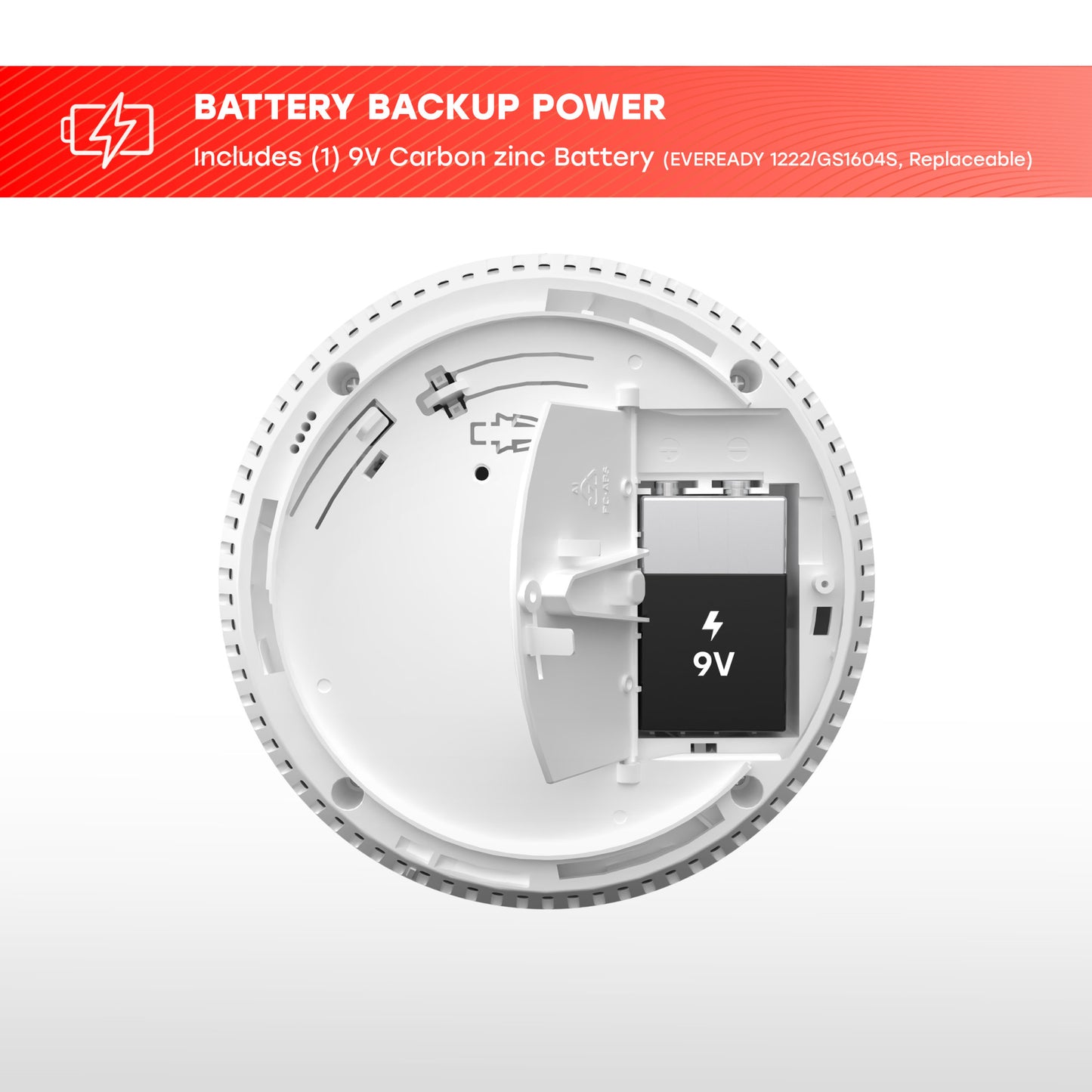Battery Smoke & Fire Alarm