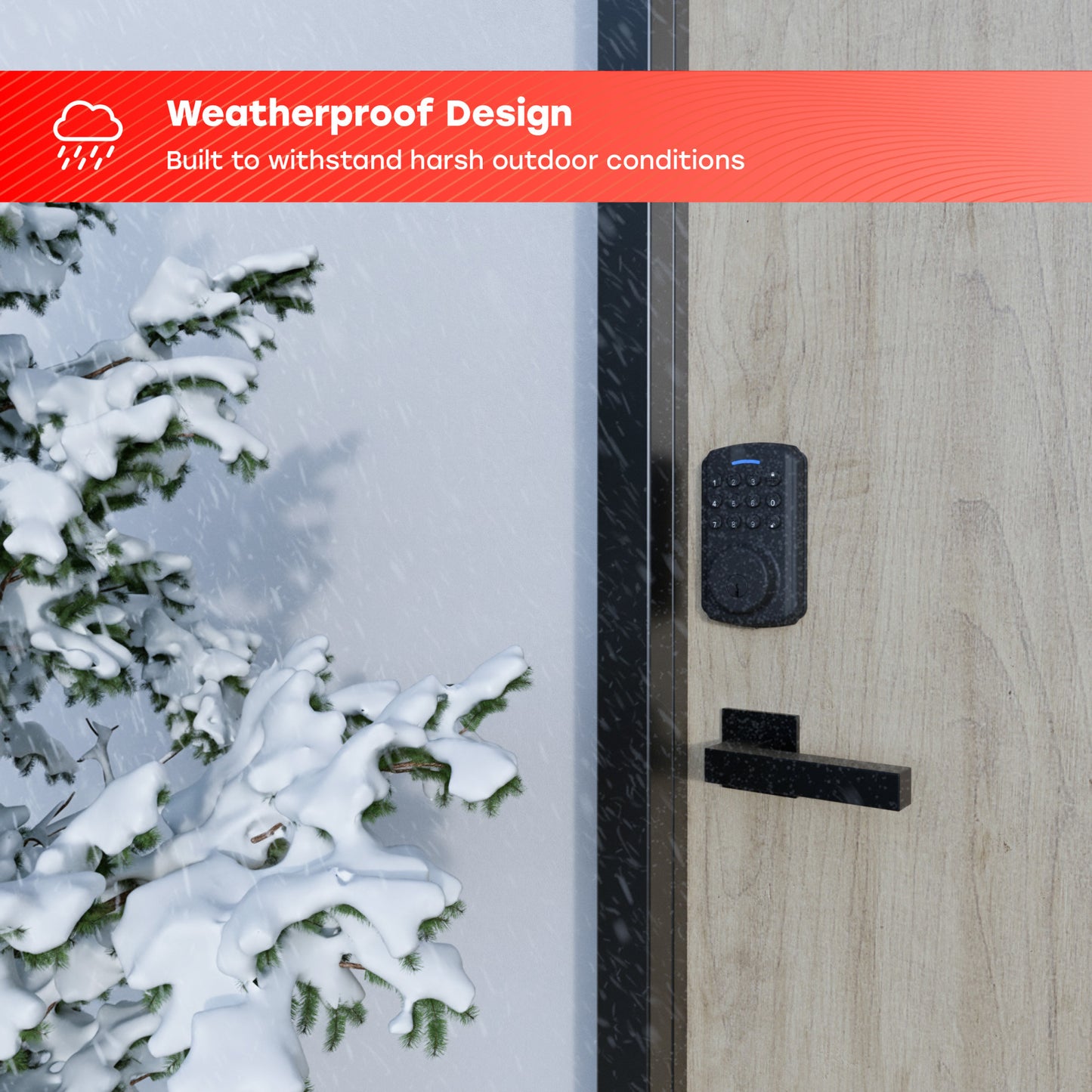 Smart Button Door Lock