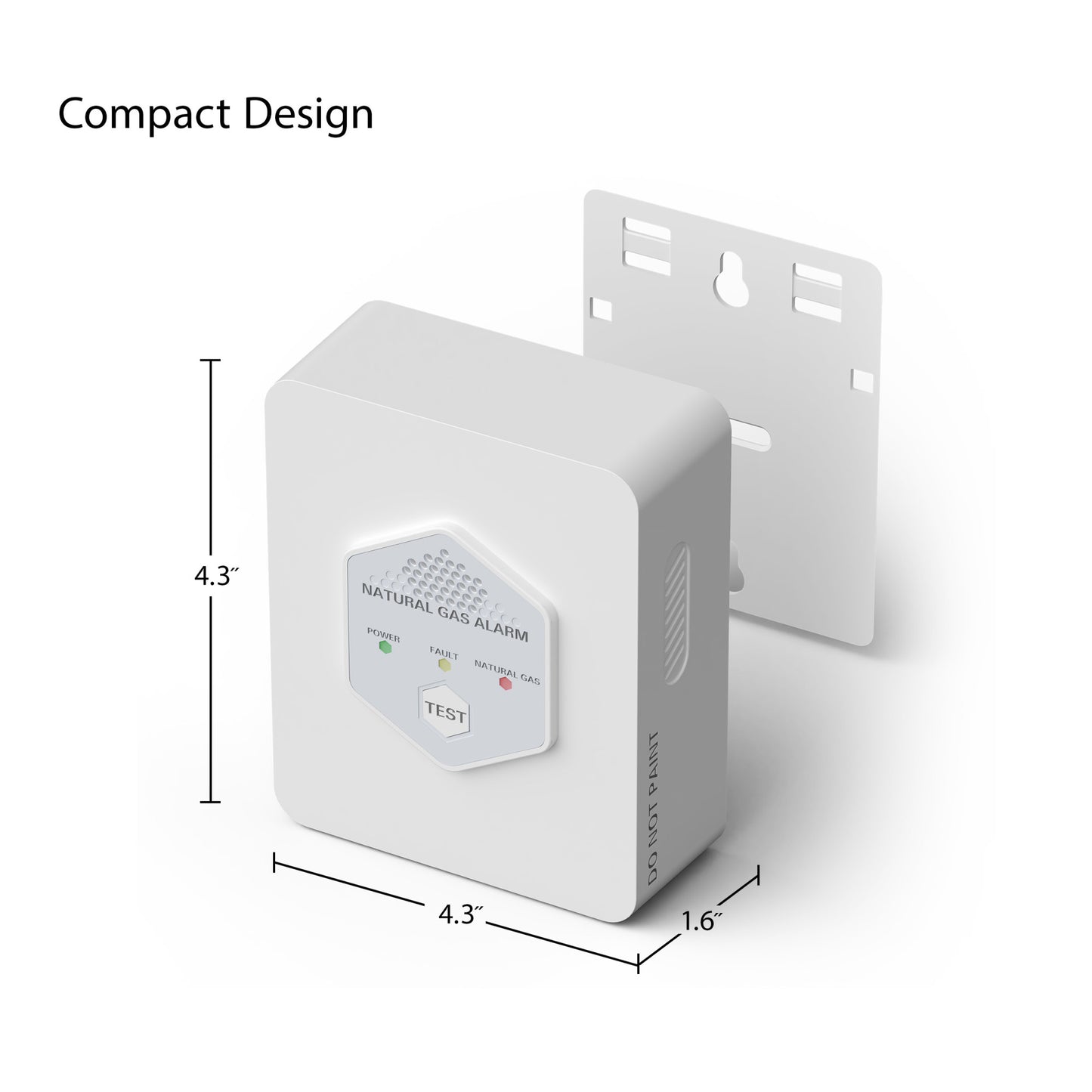 10-Year Battery Natural Gas Alarm