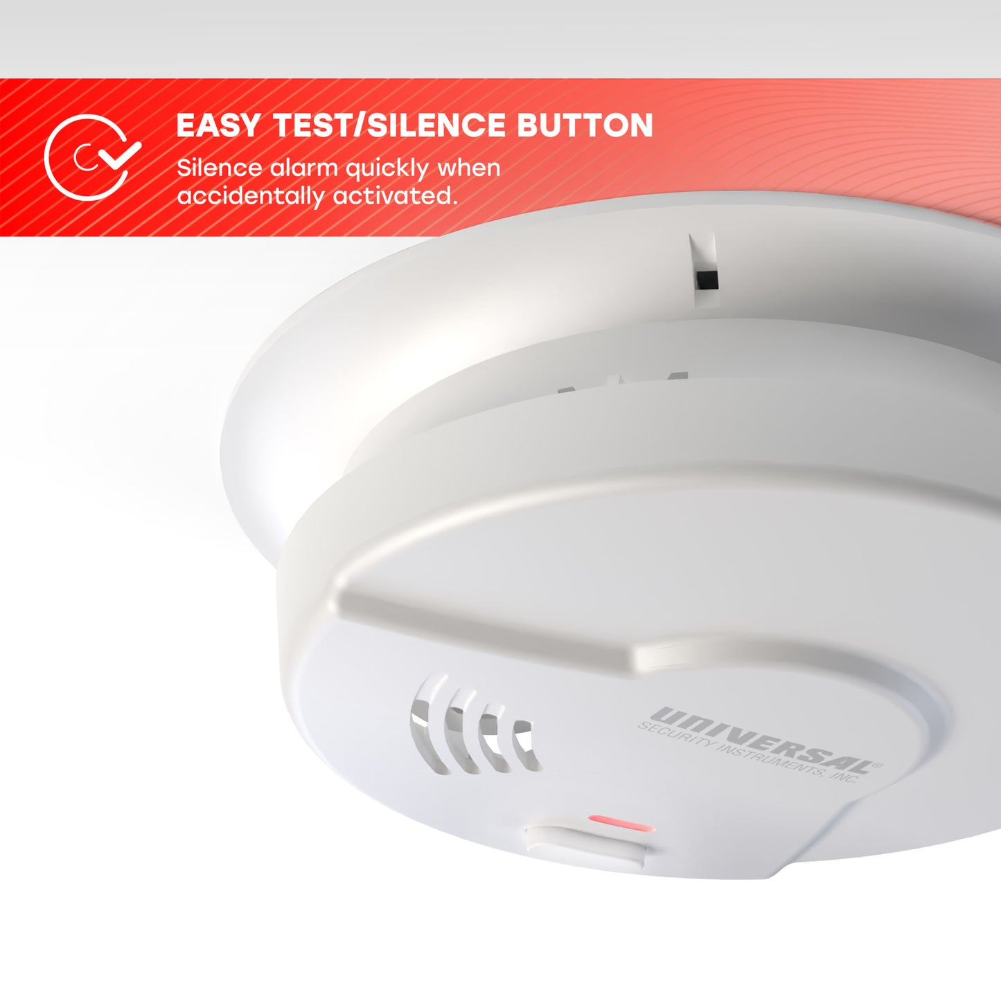 Hardwire Smoke & Fire Alarm with 10-Year Battery Backup