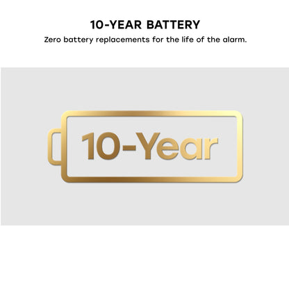 10-Year Battery Natural Gas Alarm