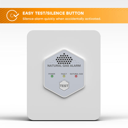 10-Year Battery Natural Gas Alarm