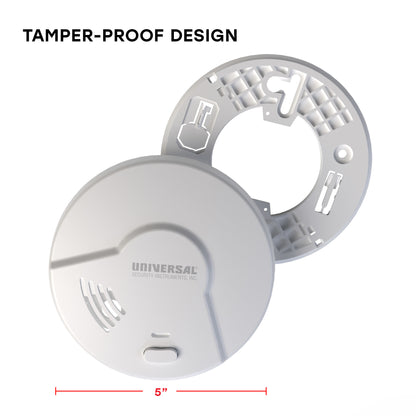 Sensing Plus Multi Criteria Hardwired Smoke & Fire Alarm With 10 Year Battery Backup