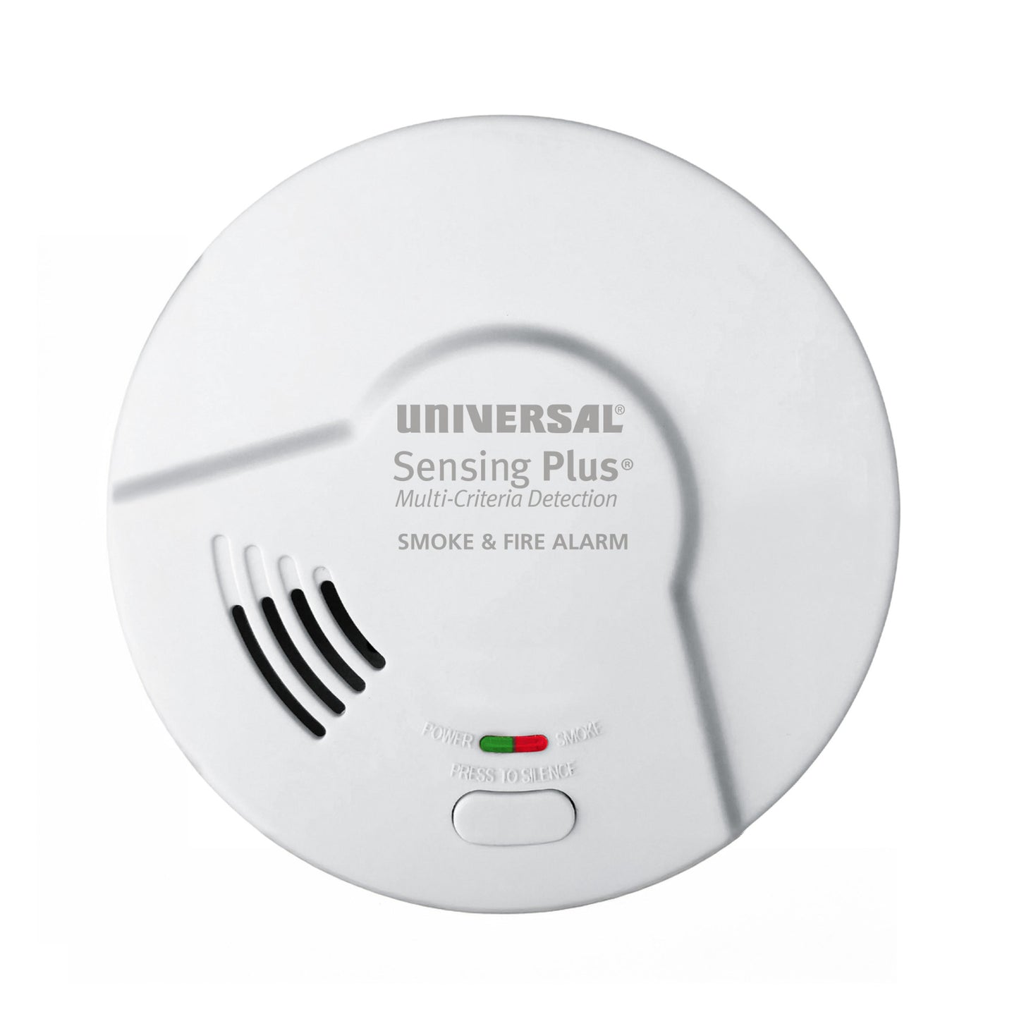 Sensing Plus Multi Criteria Hardwired Smoke & Fire Alarm With 10 Year Battery Backup