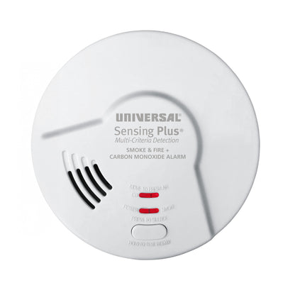 Sensing Plus® Multi-Criteria Hallway Combo Smoke, Fire, and Carbon Monoxide Alarm with 10-Year Battery