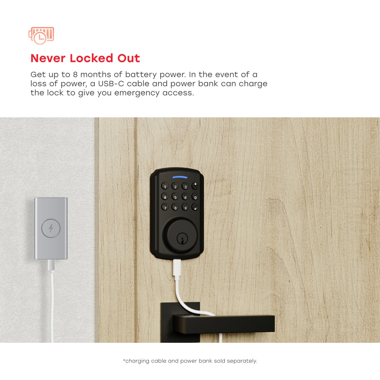Smart Button Door Lock