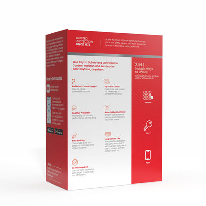 Smart Button Door Lock