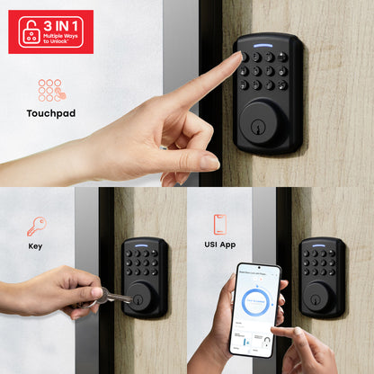 Smart Button Door Lock