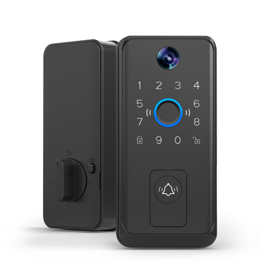 Smart Door Lock with HD Video Doorbell