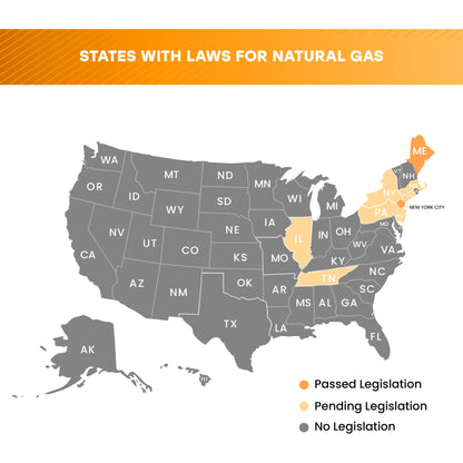 10-Year Battery Natural Gas Alarm