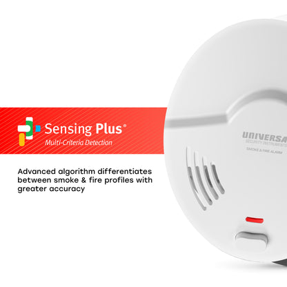 10-Year Battery Smoke & Fire Alarm