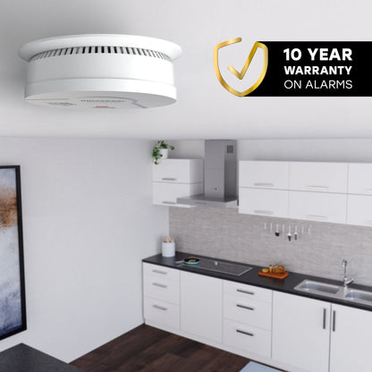 10-Year Battery Smoke & Fire Alarm