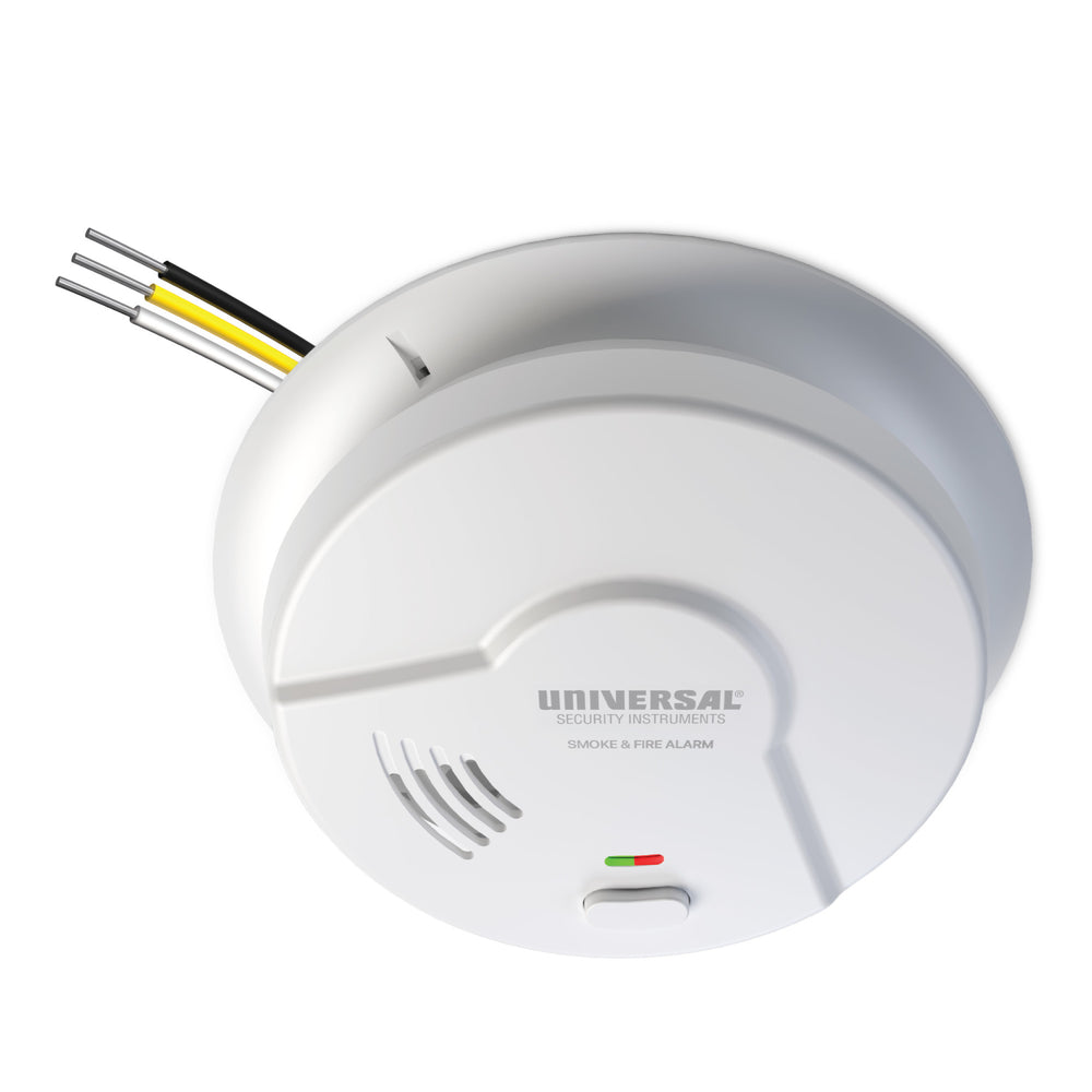 Hardwire Smoke & Fire Alarm with 10-Year Battery Backup