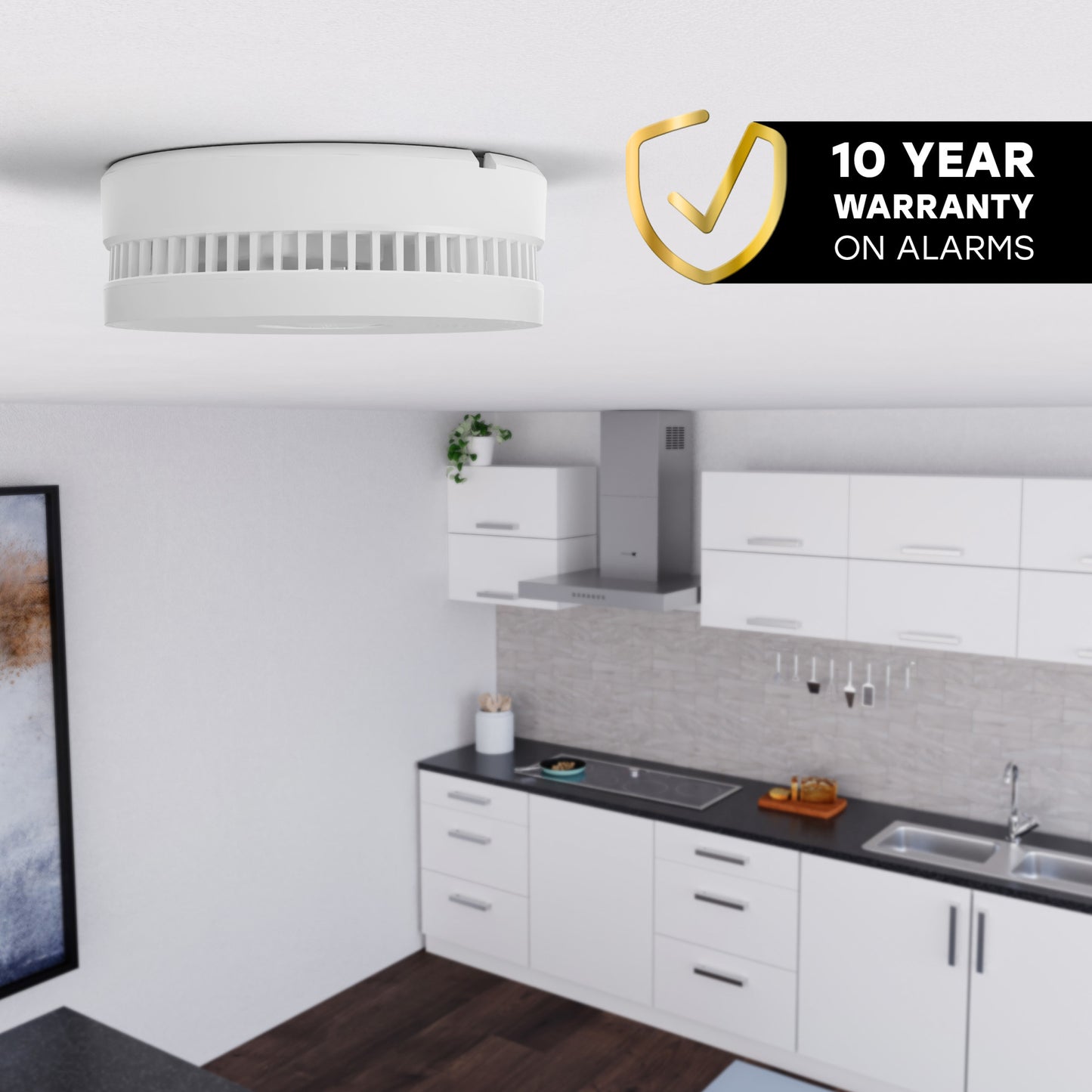 Pro-Pack Battery Smoke & Fire Alarm (3-Pack)