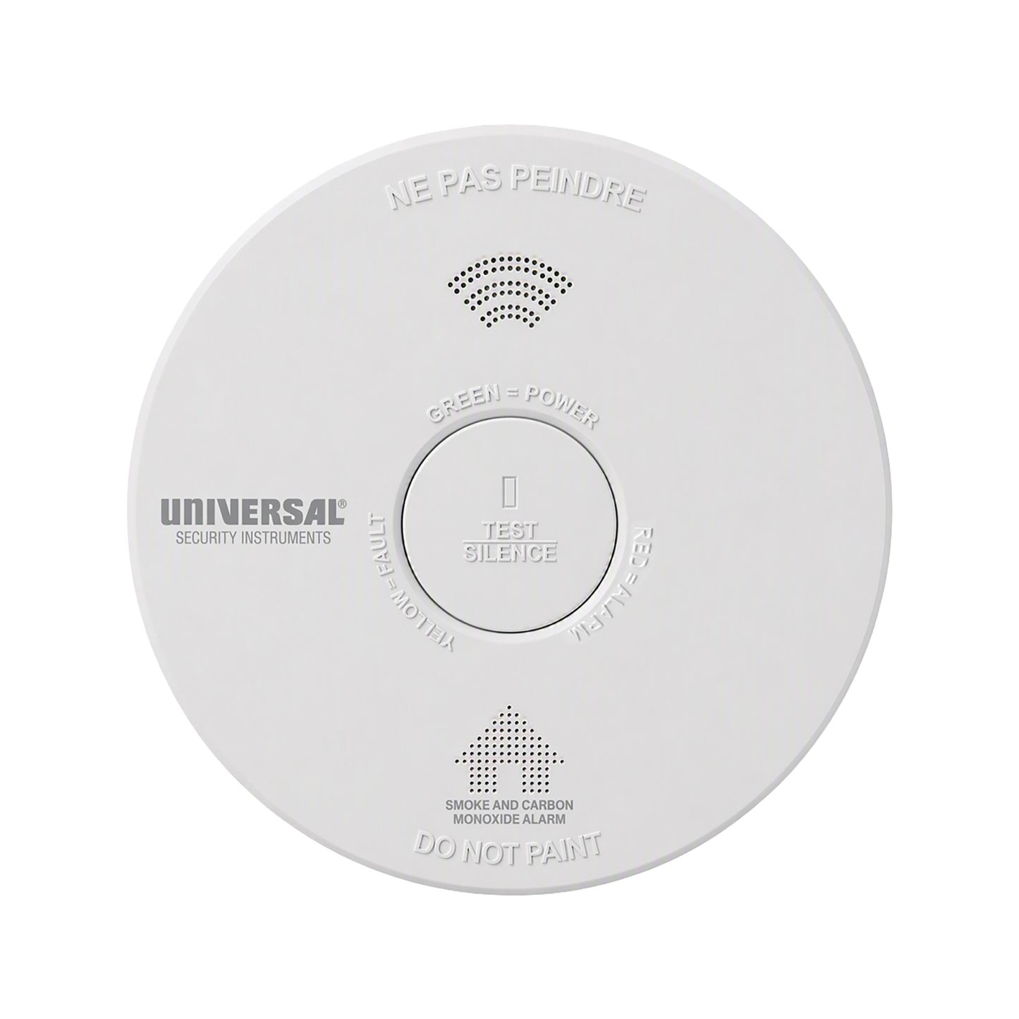 10-Year Battery Smoke, Fire, and Carbon Monoxide Alarm