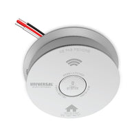 Hardwire Smoke, Fire, and Carbon Monoxide Alarm with Battery Backup and Voice Alerts