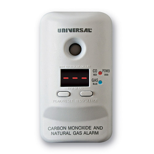 Universal Security Instruments MDS300‑401CN Universal Smoke Sensing (IoPhic) Smoke and Fire Alarm with CO and Natural Gas Alarm