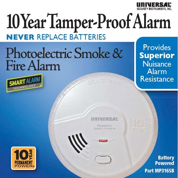 Usi Electric Smoke Detector S-1810 Manual