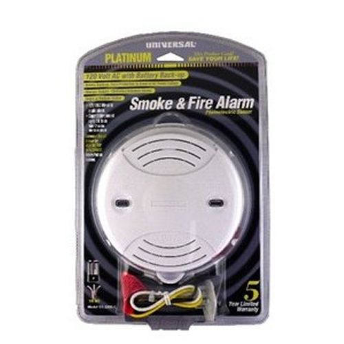 Universal Security Instruments SS‑2895‑C Hardwired Photoelectric Smoke and Fire Alarm