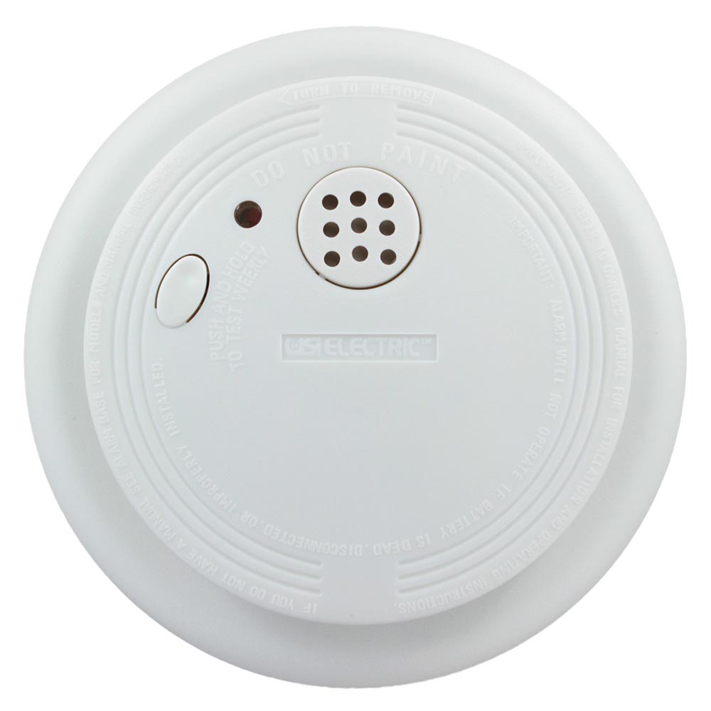 USI Electric USI-1227L Battery-Operated Ionization Smoke and Fire Alarm