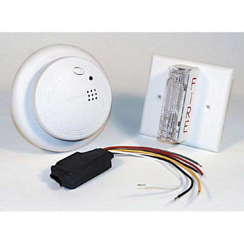 USI Electric USI-2413 Smoke Alarm and Strobe Light Kit, 120-Volt